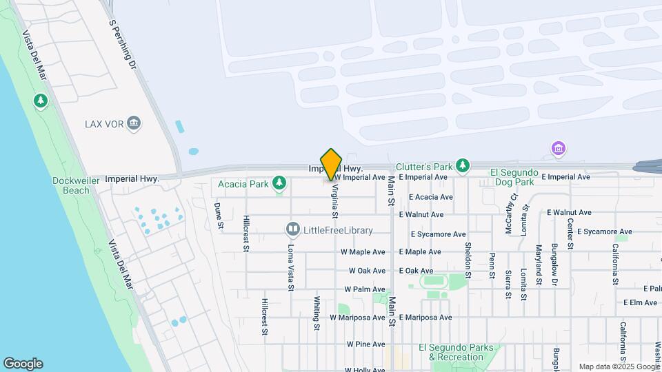 951 Virginia St Mapa y Detalles de la Ubicación