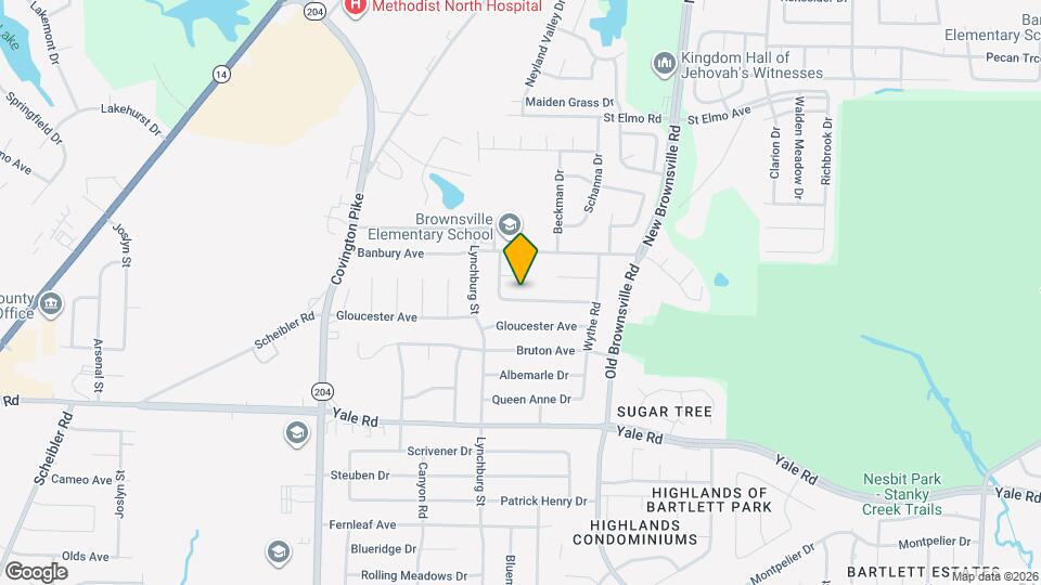 5308 Timberdale Ave Map and Location Details