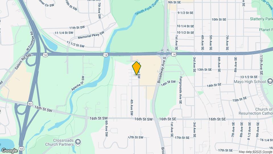 1321 3rd Ave SW Map and Location Details