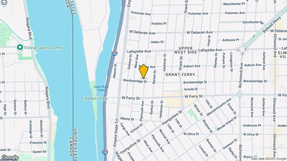 1 Dewitt St Map and Location Details