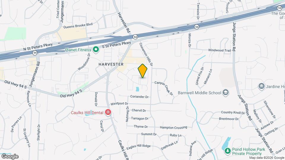 1630 Summergate Pkwy Map and Location Details