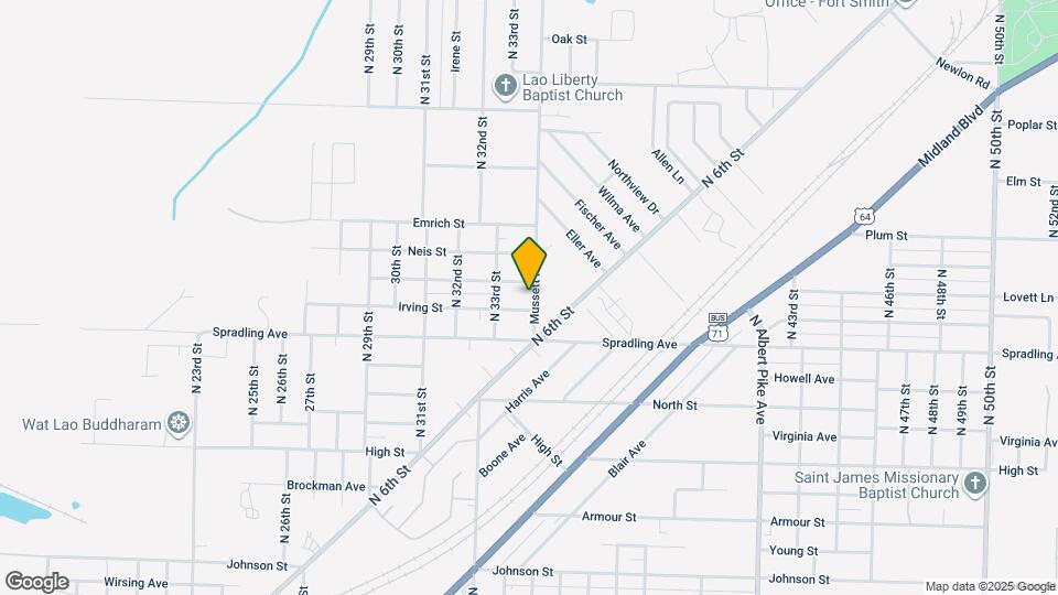 3811 Mussett Rd Map and Location Details