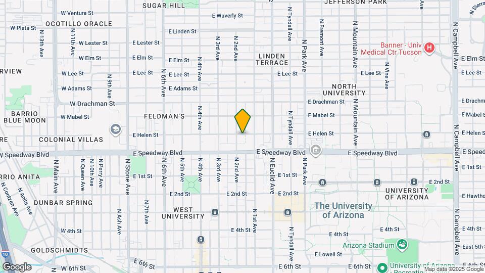 610 E Helen St Map and Location Details