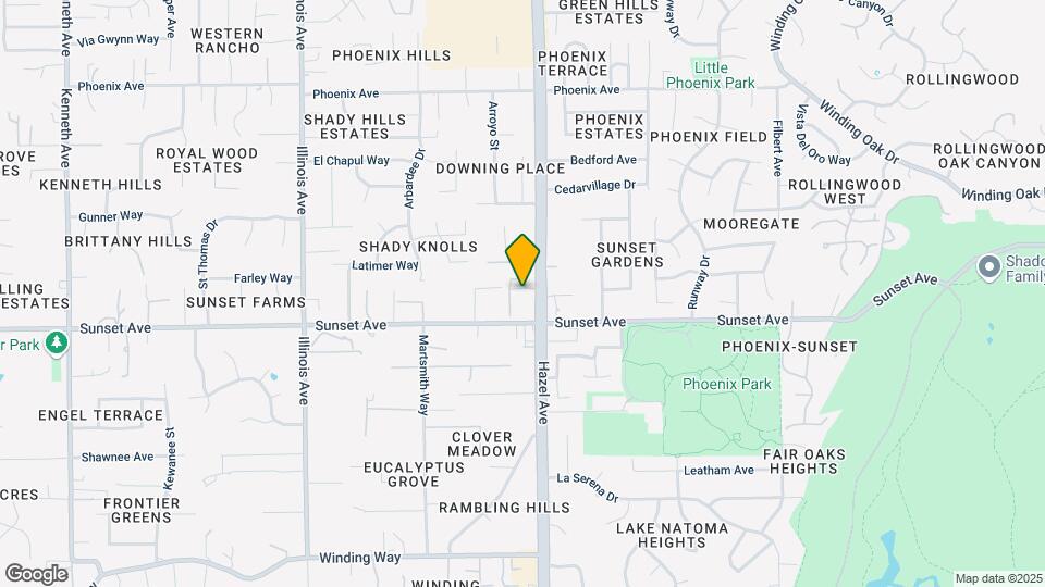 Huntcliffe Apartments Mapa y Detalles de la Ubicación