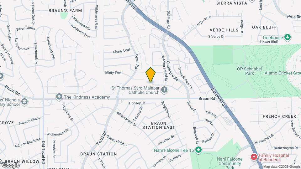 9403 Keegans Woods Dr Map and Location Details