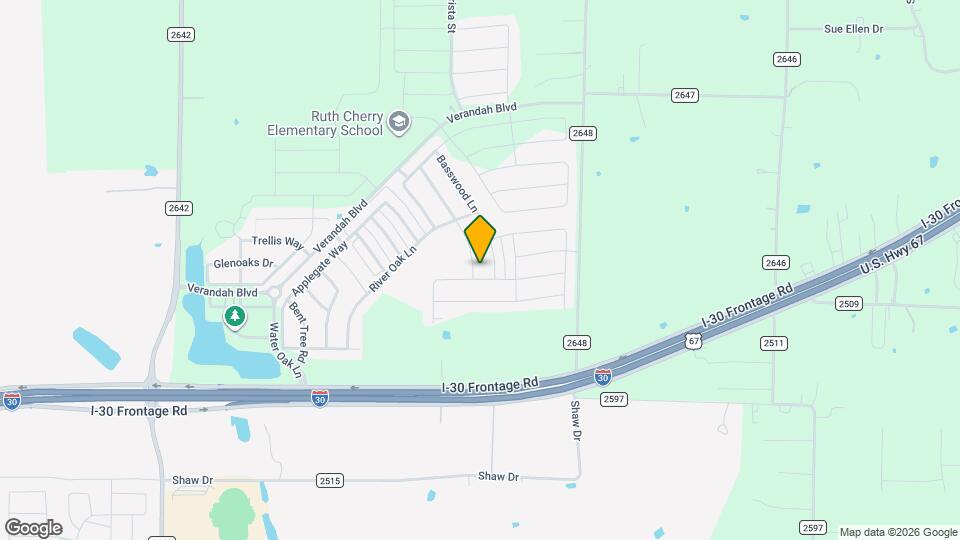 904 Silver Maple Ln Mapa y Detalles de la Ubicación