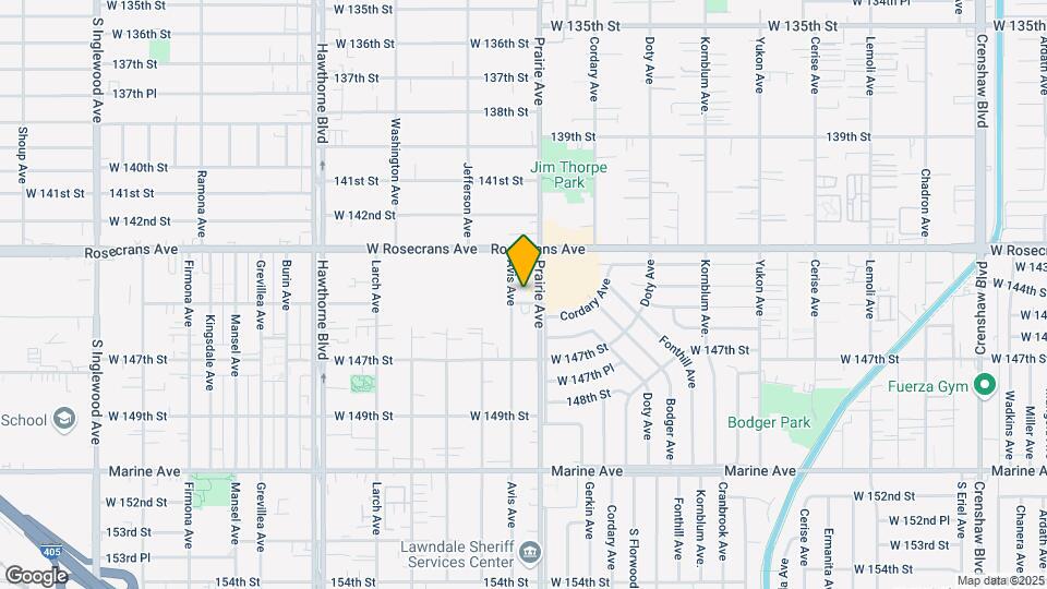 4017 W 145th St Mapa y Detalles de la Ubicación