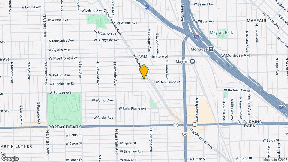 5030 W Hutchinson St Map and Location Details