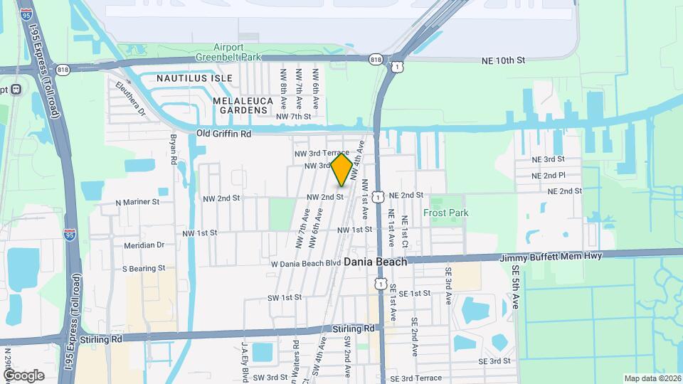 206 NW 5th Ave Map and Location Details