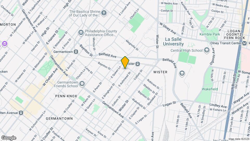 293 E Bringhurst St Map and Location Details