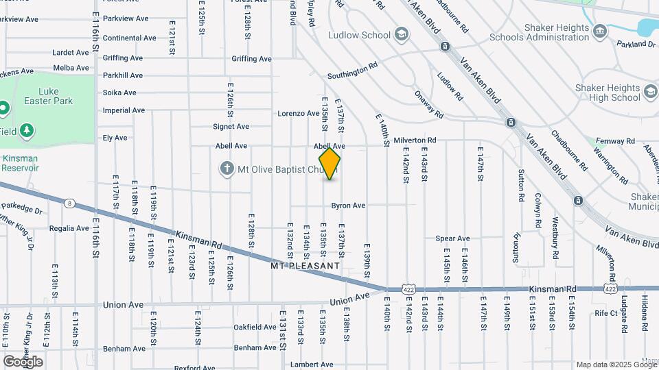 3295 E 135th St Map and Location Details