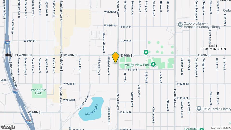 9040 Nicollet Ave S Mapa y Detalles de la Ubicación