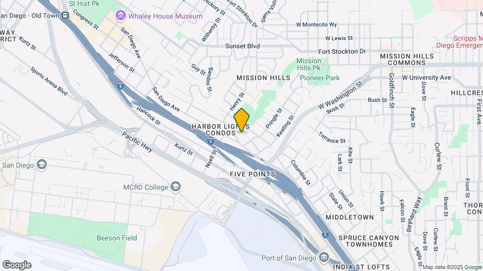 3903 California St Map and Location Details