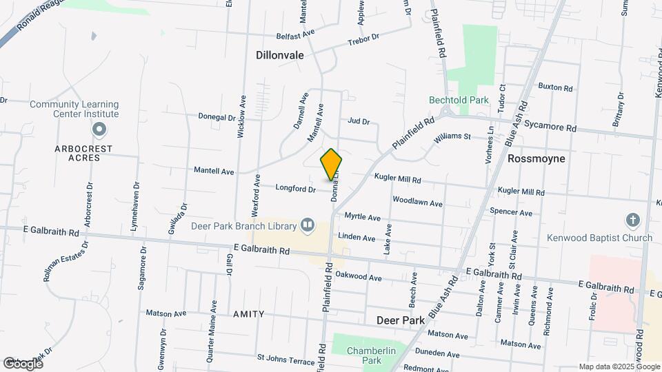 4096 Longford Dr Mapa y Detalles de la Ubicación
