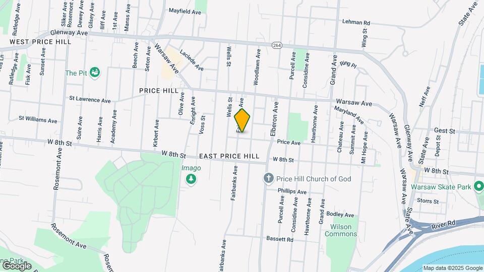 3450 Price Ave Map and Location Details