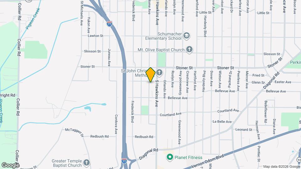 1265 Nome Ave, Unit 1265 Map and Location Details