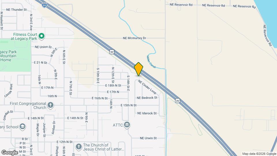 1600 NE Cinder Loop Mapa y Detalles de la Ubicación