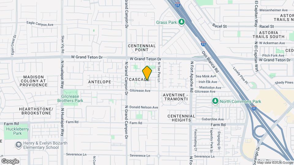 7828 Montour Falls St Map and Location Details