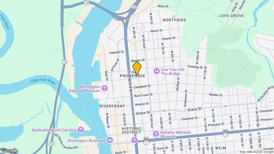 703 N 4th St Map and Location Details