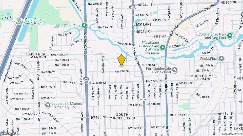549 NW 17th St Map and Location Details