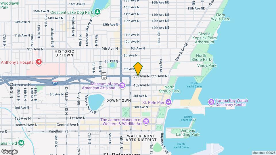 216 5th Ave N Map and Location Details