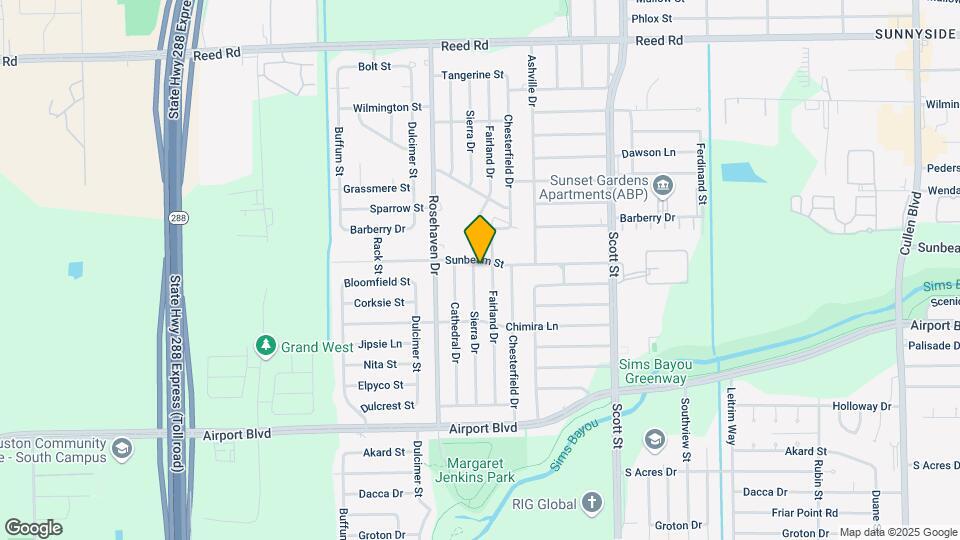 10005 Sierra Dr Map and Location Details