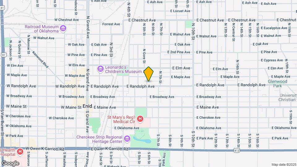 602 E Randolph Ave Map and Location Details