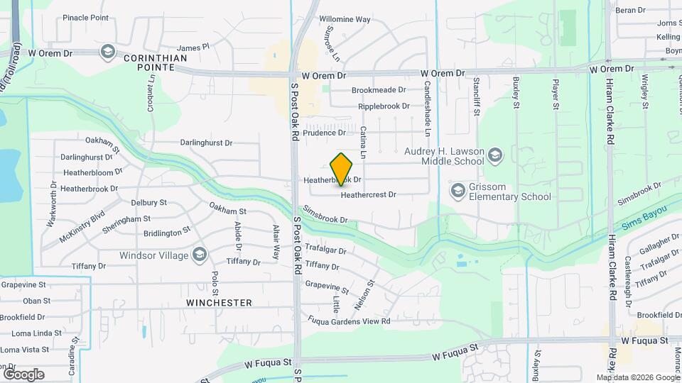 5326 Heathercrest Dr Map and Location Details