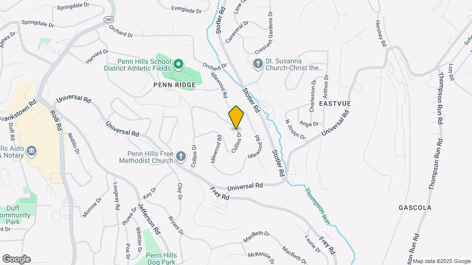 382 Collins Dr Map and Location Details