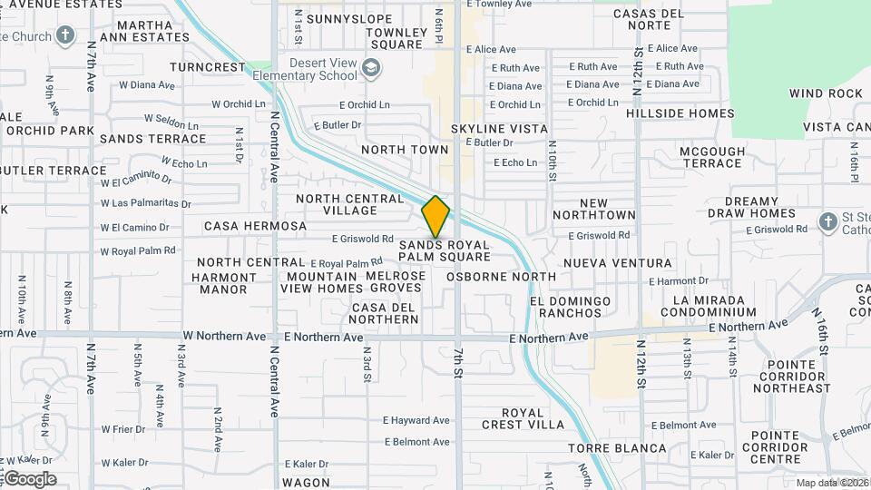 606 E Royal Palm Square N Map and Location Details