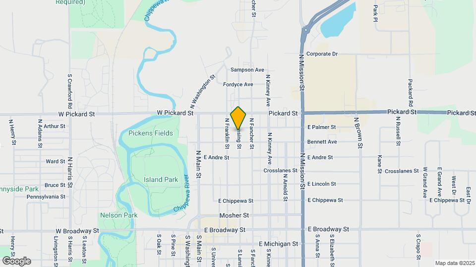 705 N Lansing St, Unit 1-128 Map and Location Details