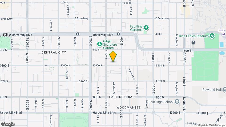 835 S 835 E Map and Location Details