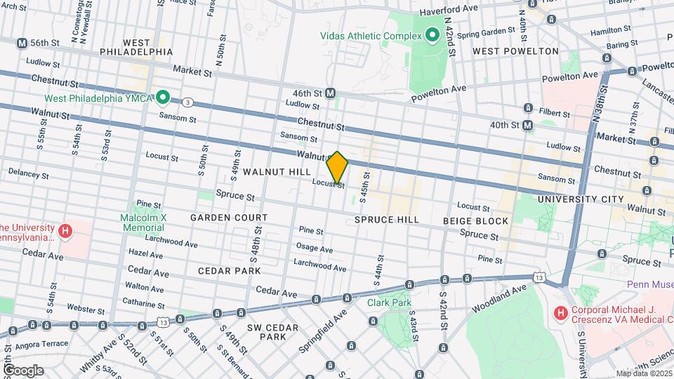 237 S 46th St, Unit MaxHouse 1 Map and Location Details