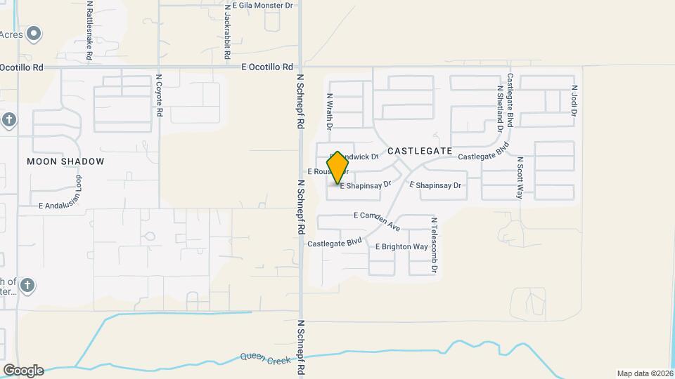 3645 E Shapinsay Dr Mapa y Detalles de la Ubicación