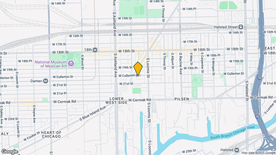 1441 W. Cullerton St. Map and Location Details