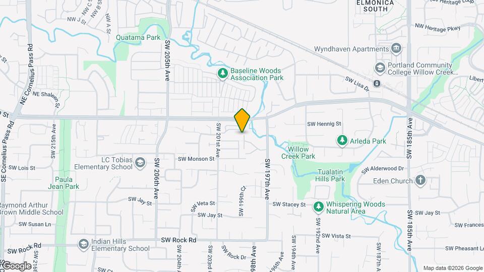 767 SW 198th Pl Map and Location Details