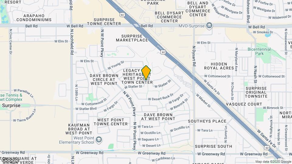 16301 N Durbin Dr Map and Location Details