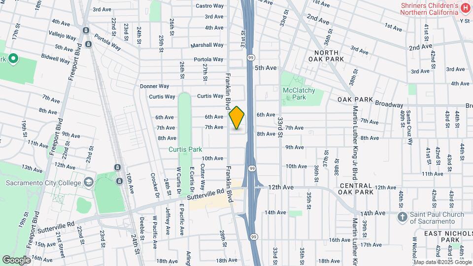3019 8th Ave Map and Location Details
