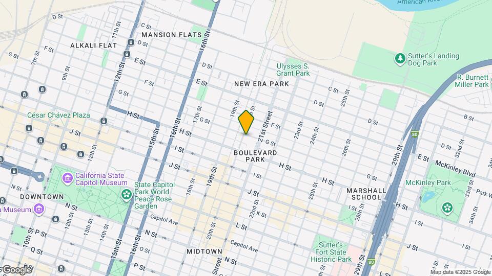 2000 G St Map and Location Details