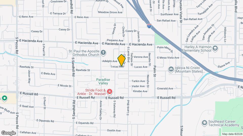 4169 Lucas Ave Mapa y Detalles de la Ubicación