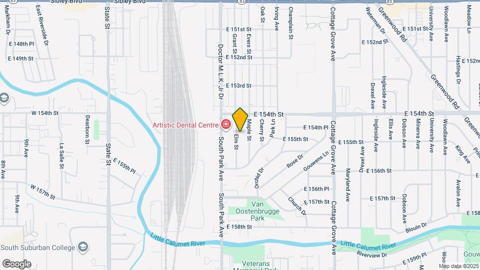 15439 Elm St Map and Location Details