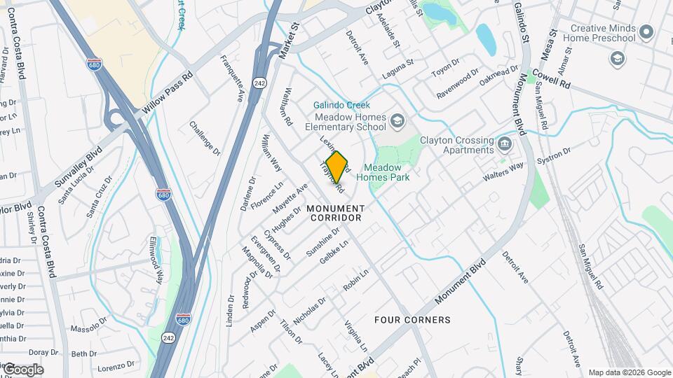 1301 Traynor Rd Map and Location Details