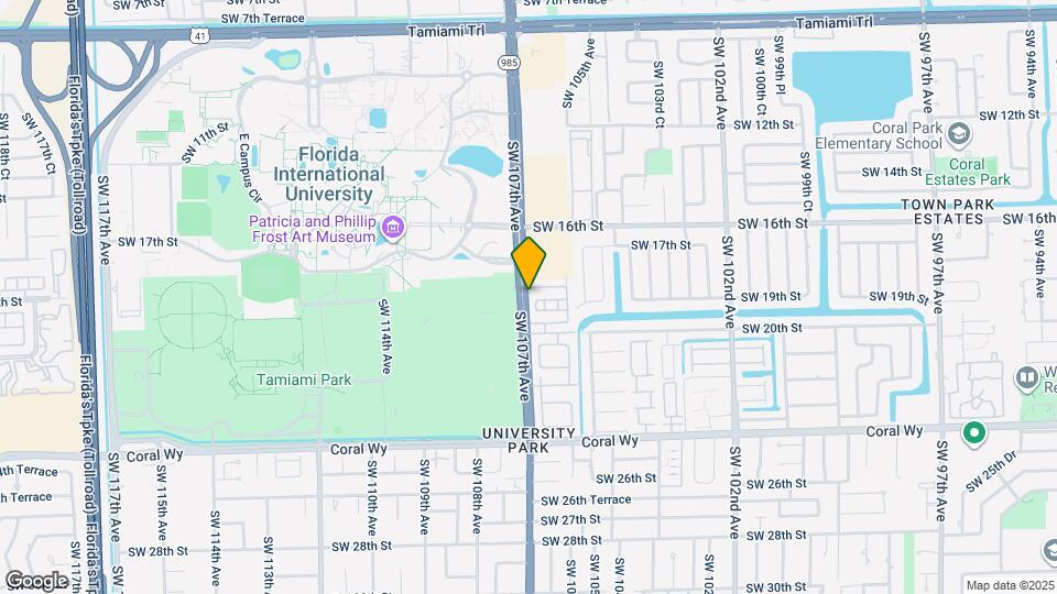 1819 SW 107th Ave Map and Location Details