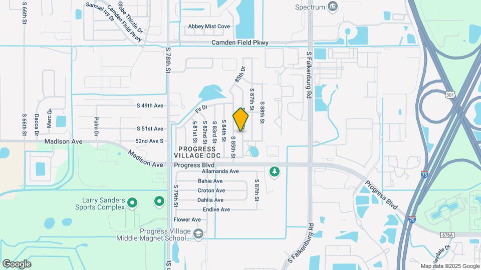 5019 S 86th St Map and Location Details