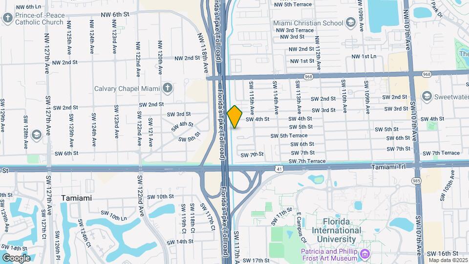 11570 SW 5th St Map and Location Details