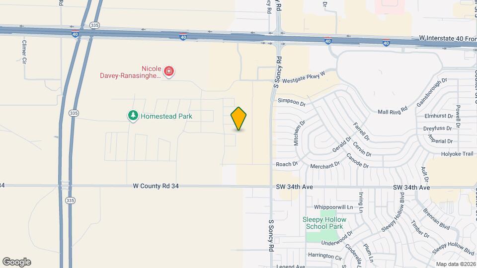 3001 Farmyard Dr Map and Location Details