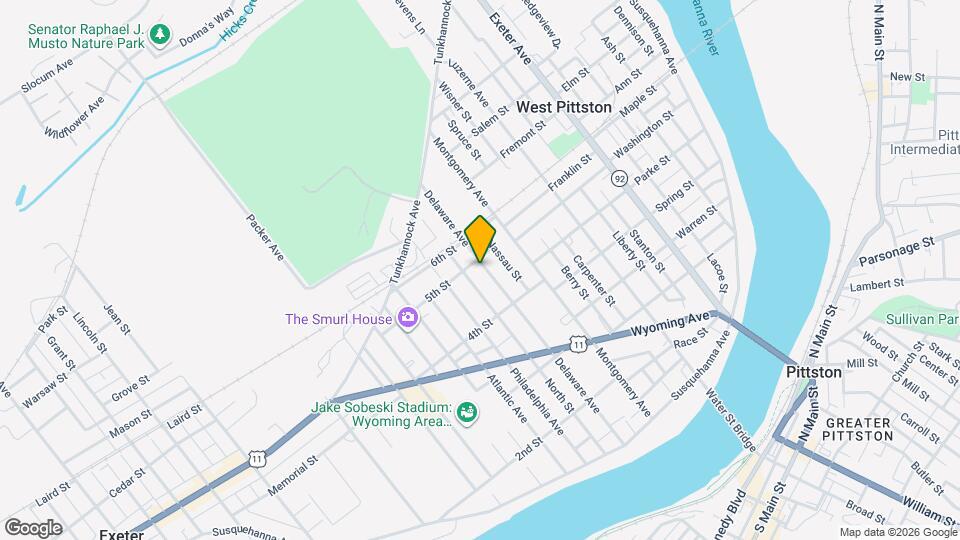 335 Delaware Ave Map and Location Details