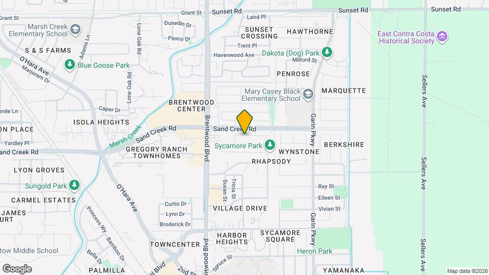284 Bear Creek Dr Map and Location Details