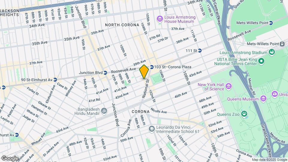 100-26 41st Ave Mapa y Detalles de la Ubicación