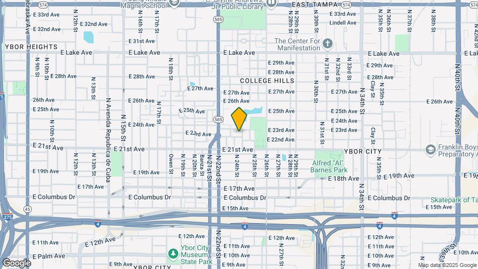 2312 E 22nd Ave. Map and Location Details